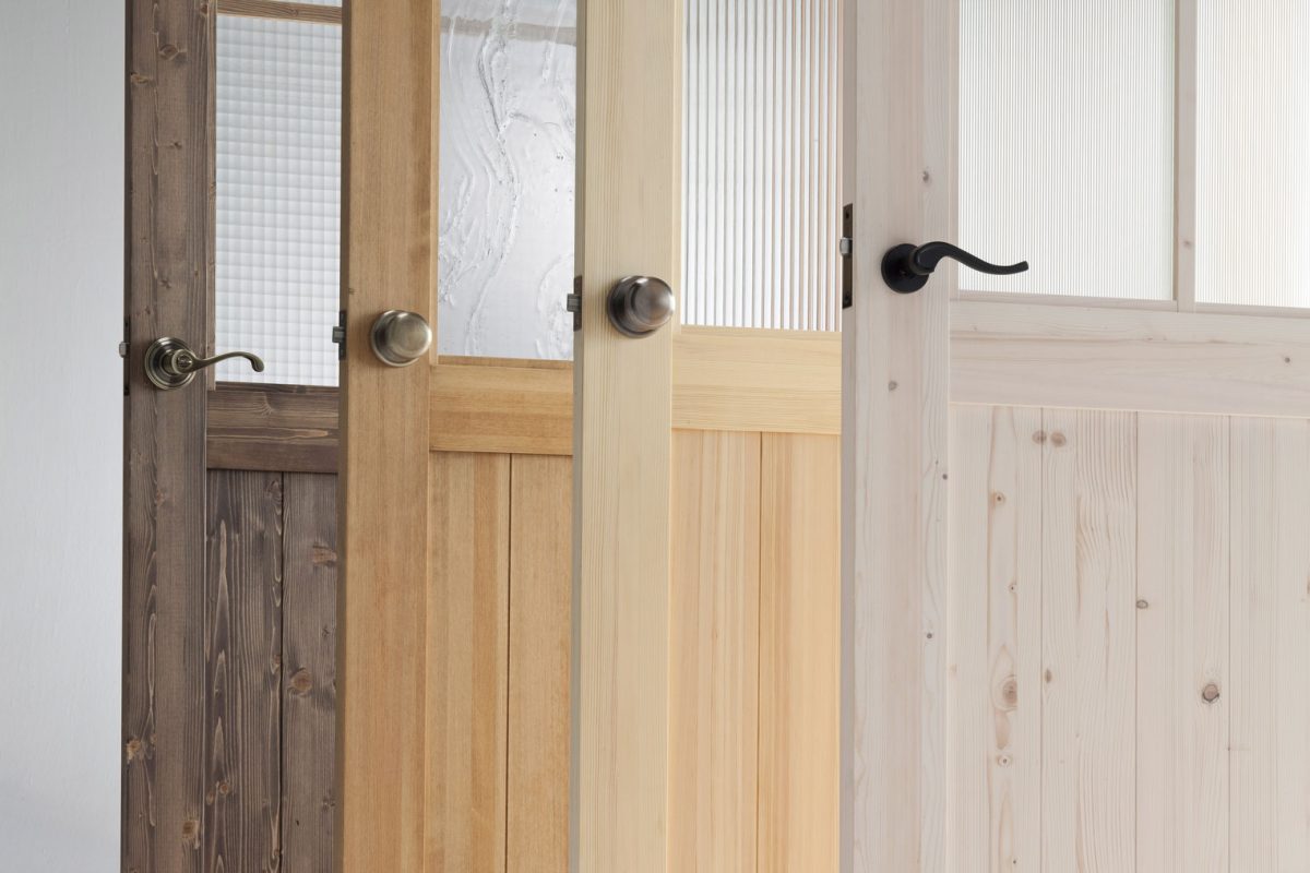 【HAGSオリジナル】HAGS craft door-like me-片開きドア BXMデザイン 幅850mm_左吊元