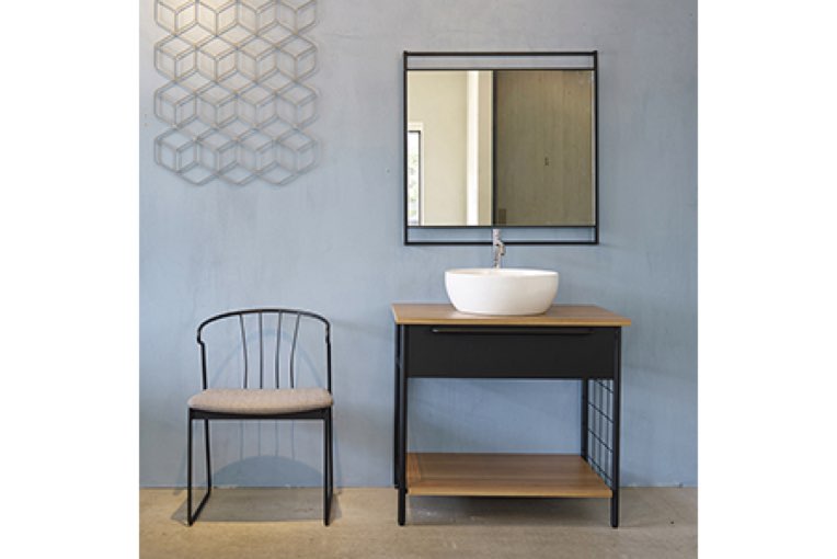 洗面ミラー ムク