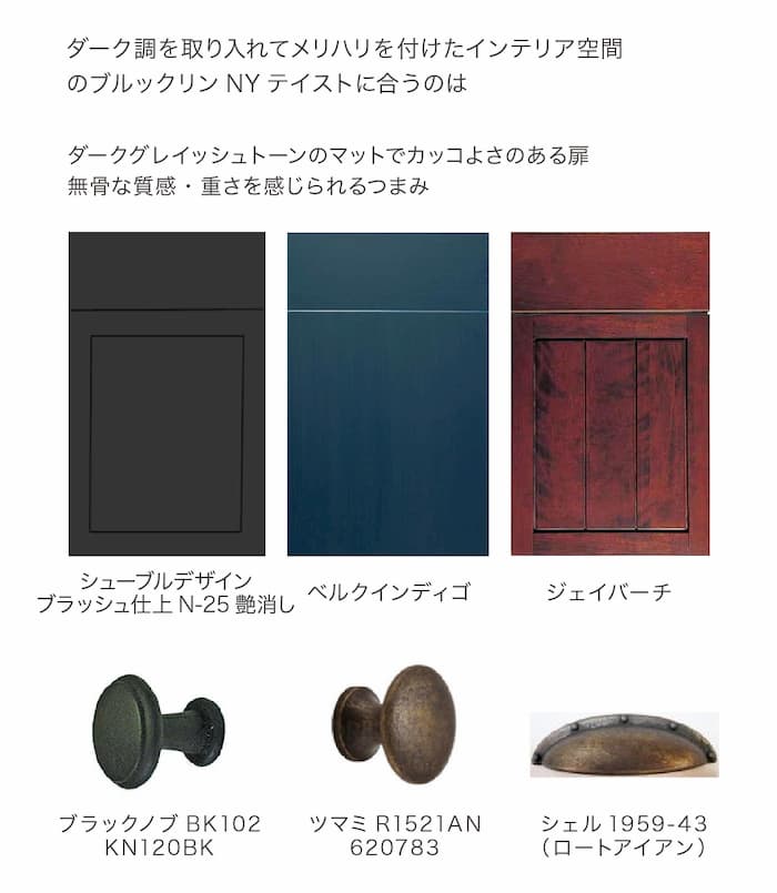 ブルックリンNY向きアイテム