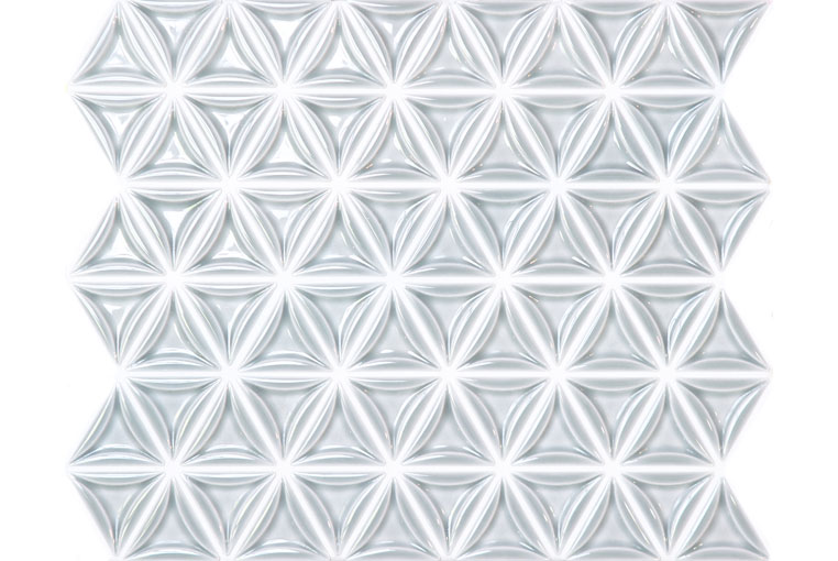 磁器質モザイクタイル Lino リノ [三角形]|カラー：10