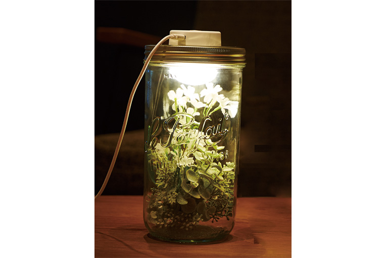 デスクライト Botanic Jar ボタニックジャー LC043|商品イメージ