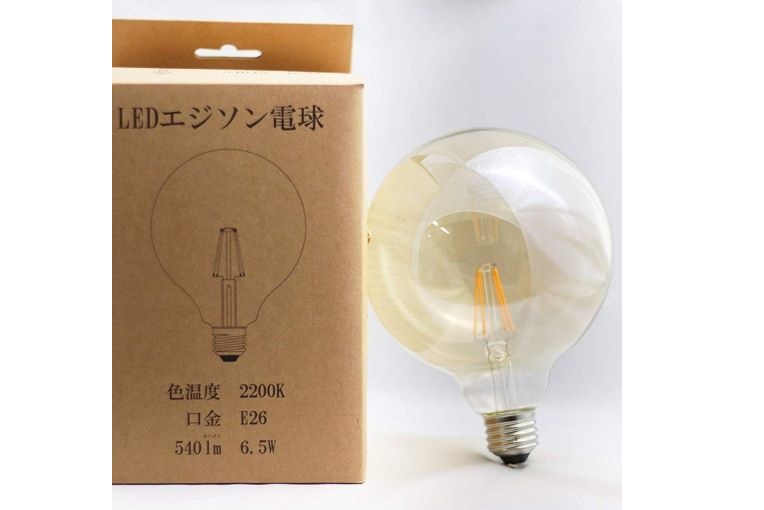 LED電球 エジソン【E26】6.5W [アクティ 627225]
