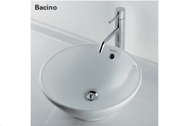 【ボウル・水栓セット】洗面ボウル Bachino [φ420]|セット水栓：183-287
