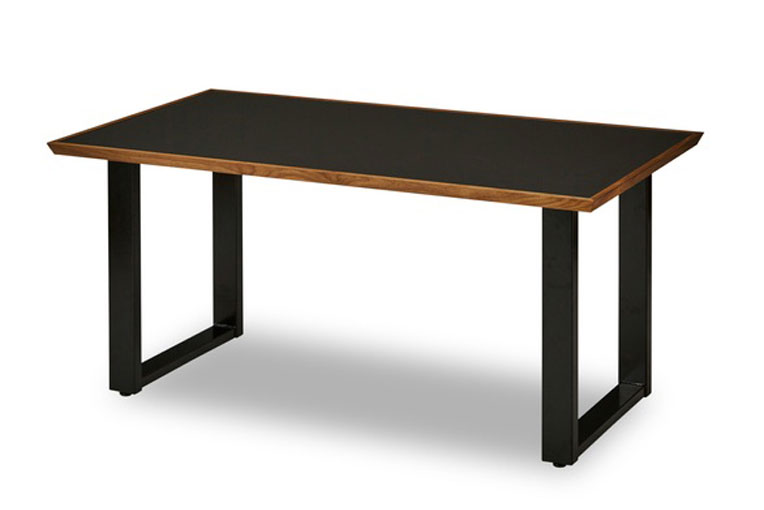 [JAPAN MADE]テーブル MEGURO メグロ W1500/1800|W1500 ブラック・A脚