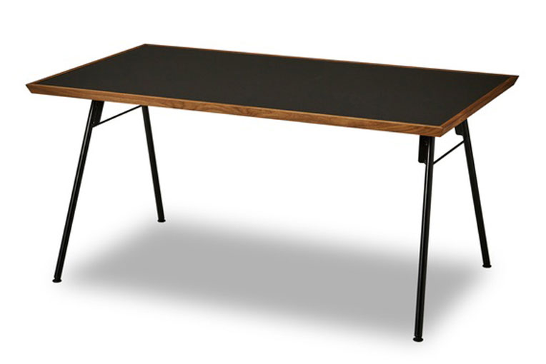 [JAPAN MADE]テーブル MEGURO メグロ W1500/1800|W1500 ブラック・C脚
