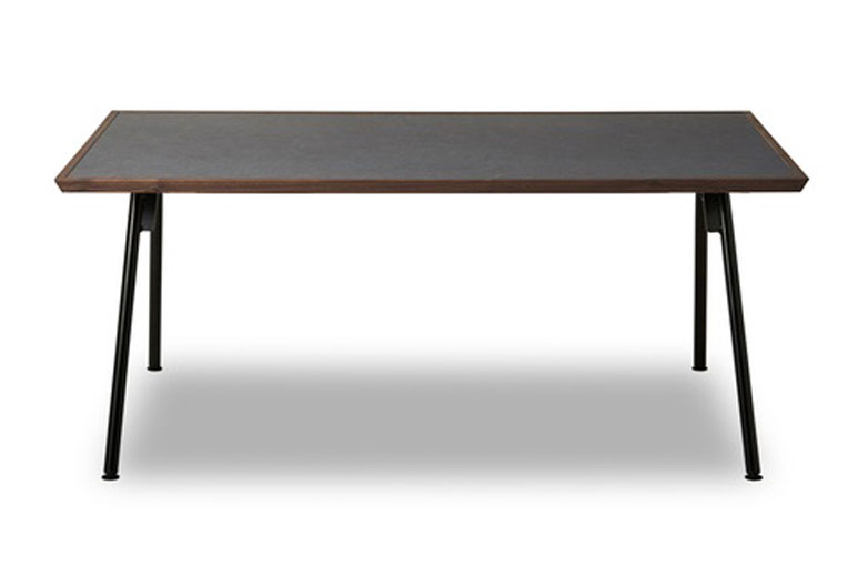 [JAPAN MADE]テーブル MEGURO メグロ W1500/1800|W1500 グレー石目・C脚