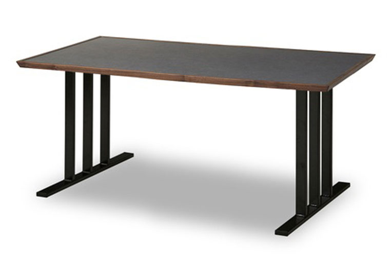 [JAPAN MADE]テーブル MEGURO メグロ W1500/1800|W1500 グレー石目・D脚