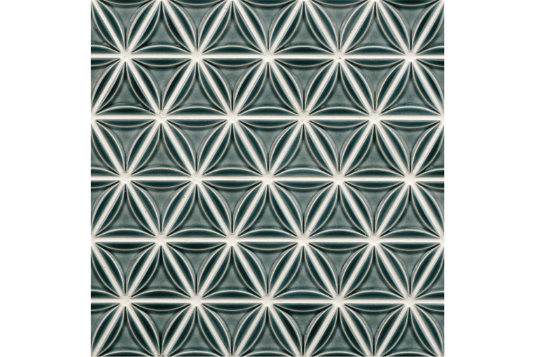 磁器質モザイクタイル CLOISONNE クロザネイ [三角形]|カラー：8