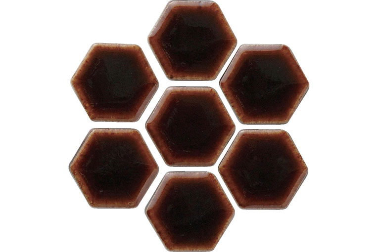 磁器質モザイクタイル COLMENA コルメナ [六角]|カラー：8
