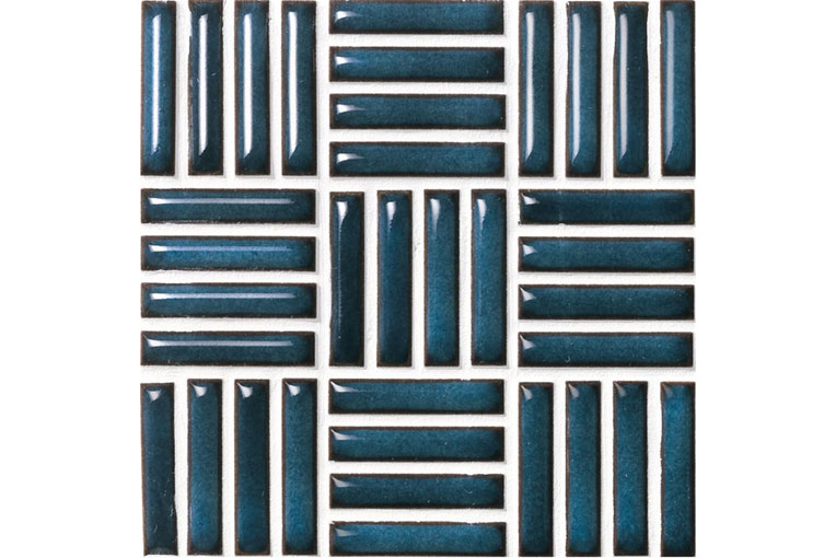 磁器質モザイクタイル SALMA サルマ [47×9.5角]｜タイル｜室内床タイル