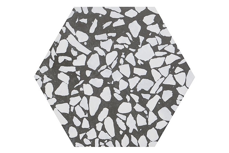 陶器質タイル テラゾーヘックス [六角形]