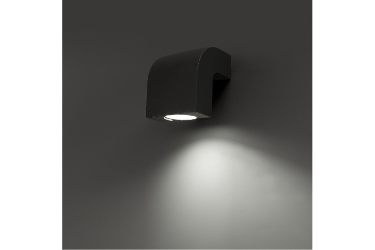 ポーチライト FARO KLAMP Dark grey wall lamp|施工例(S)