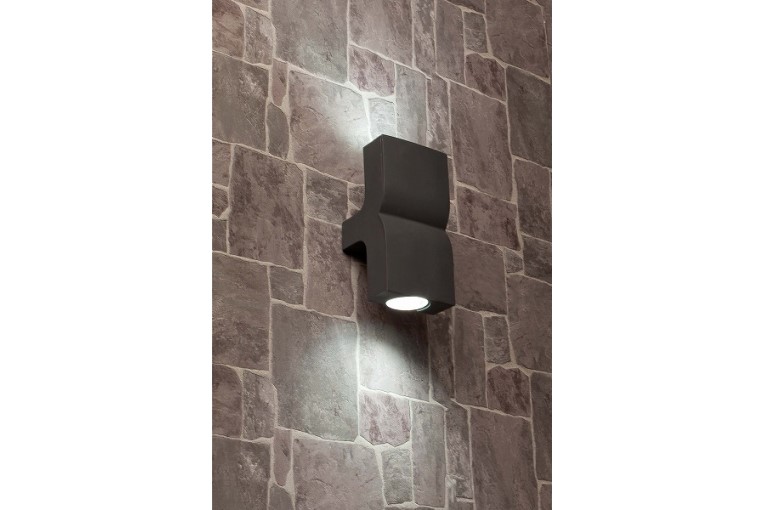 ポーチライト FARO KLAMP Dark grey wall lamp