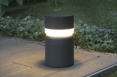 ガーデンライト FARO SETE LED Dark grey beacon lamp