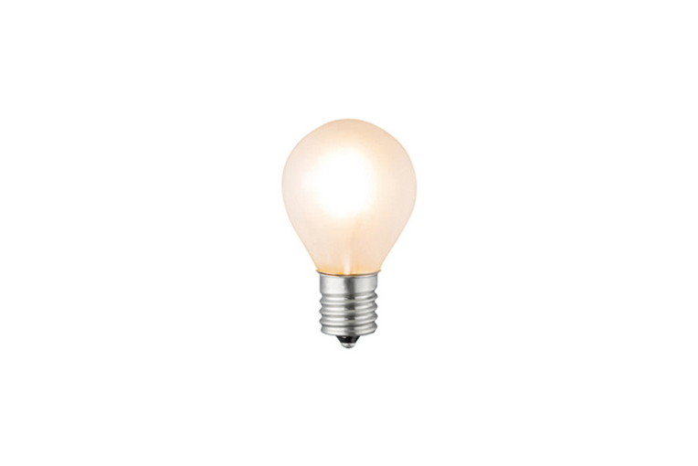 白熱電球 ミニ電球フロスト【E17】25W/40W|商品単体(40W)