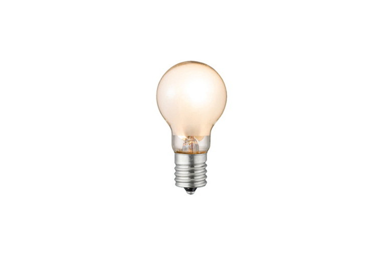 白熱電球 ミニクリプトン型ホワイト【E17】60W|商品単体