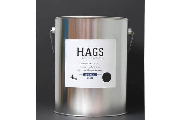 [廃番]【HAGS オリジナル商品】エマルジョンペイント [1kg/4kg/16kg]|4kg
