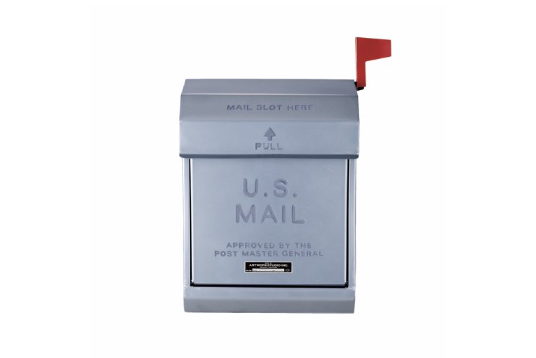 ポスト U.S. Mail box(ユーエス メールボックス) 2|シルバー