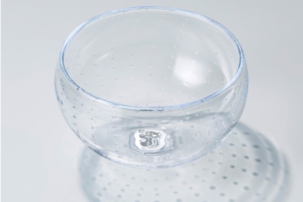 ＊手洗ボウル 置き型 クレールガラス [φ270]|クレールシャボン