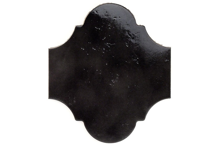磁器質タイル カヴァッロランタン [ランタン型]|ブラック