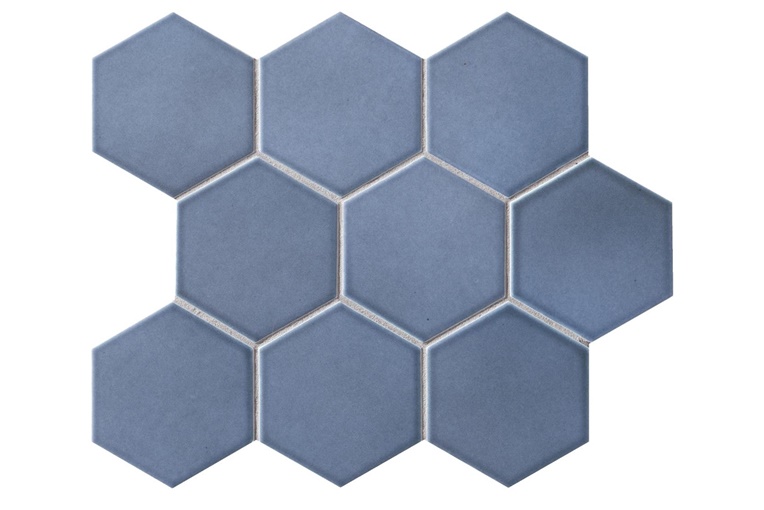 磁器質モザイクタイル HARMAA ハルマー [六角形平]|カラー4