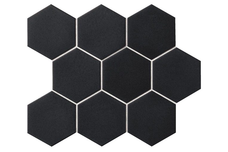磁器質モザイクタイル HARMAA ハルマー [六角形平]|カラー5