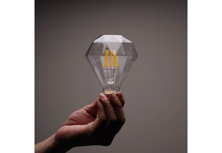 LED電球 Ocean-Q ダイヤモンド【E26】7.5W|商品イメージ